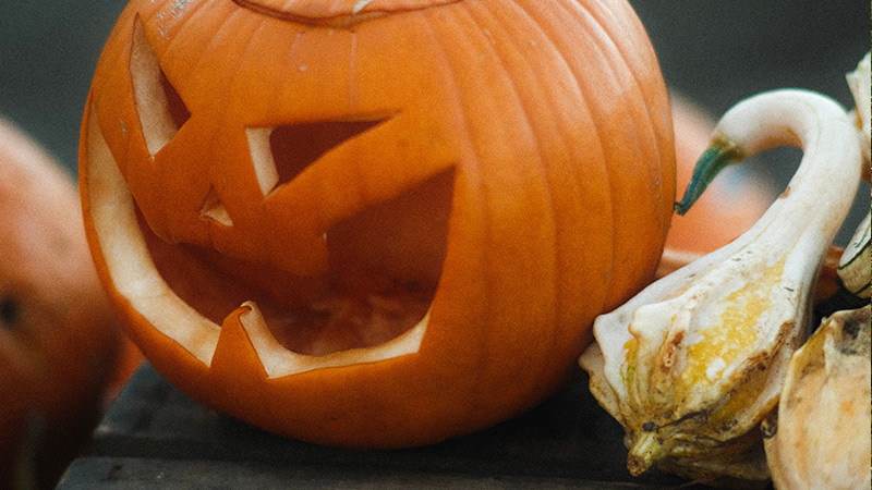 carved pumpkin